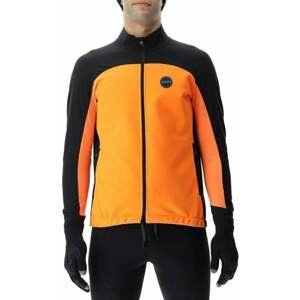 UYN Man Cross Country Skiing Coreshell Jacket Orange Fluo/Black/Turquoise L
