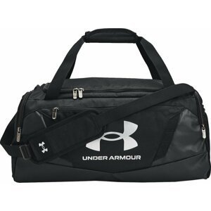 Under Armour UA Undeniable 5.0 Small Duffle Bag Black/Metallic Silver 40 L Športová taška
