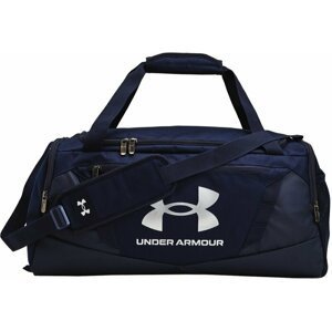 Under Armour UA Undeniable 5.0 Small Duffle Bag Midnight Navy/Metallic Silver 40 L Športová taška