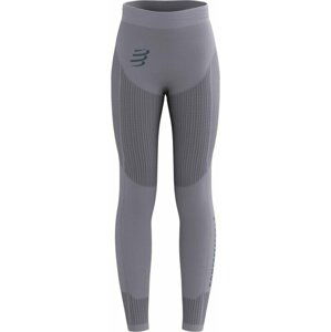 Compressport On/Off Tights W Grey S Bežecké nohavice/legíny