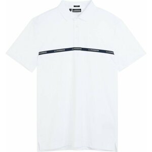 J.Lindeberg Chad Slim Fit Mens Polo Shirt White XL