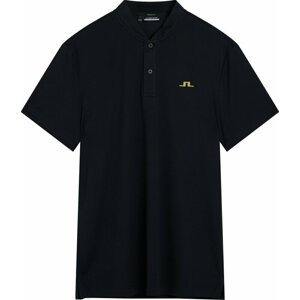 J.Lindeberg Bode Regular Fit Golf Polo Shirt Black M