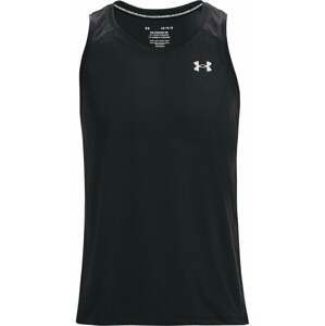 Under Armour Men's UA Streaker Run Singlet Black/Reflective M