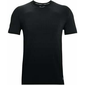 Under Armour Men's UA Seamless Lux Short Sleeve Black/Jet Gray L Fitness tričko