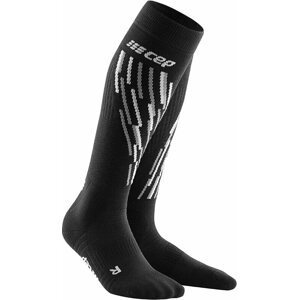 CEP WP306 Thermo Socks Men Black/Anthracite V Lyžiarske ponožky