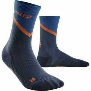 CEP WP3C1 Chevron Compression Socks Mid Cut Men Peacoat/Blue IV