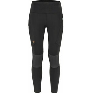 Fjällräven Outdoorové nohavice Abisko Trekking Tights Pro W Black/Iron Grey XS