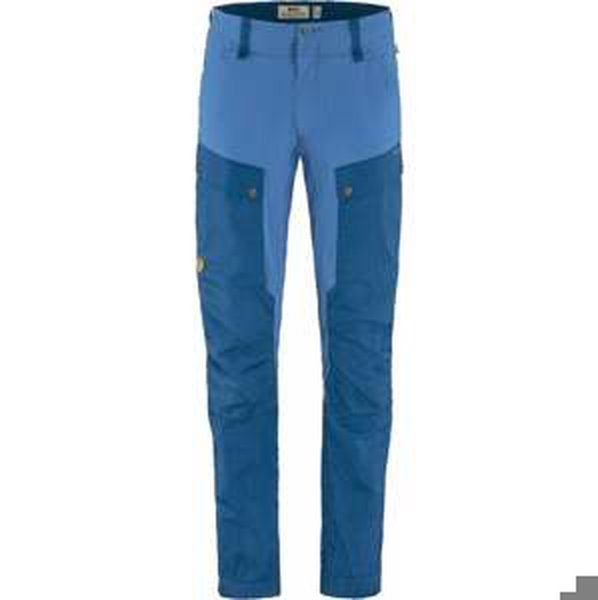 Fjällräven Outdoorové nohavice Keb Trousers M Reg Alpine Blue/UN Blue 46