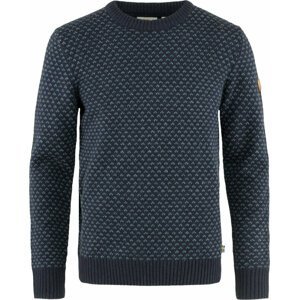 Fjällräven Outdoorová mikina Övik Nordic Sweater M Dark Navy S