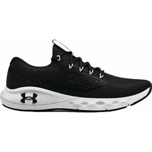 Under Armour Men's UA Charged Vantage 2 Running Shoes Black/White 42,5 Cestná bežecká obuv