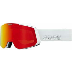 100% Snowcraft White/HiPER Red Mirror/HiPER Turquoise Mirror