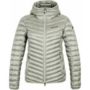 Hannah Ary Lady Jacket Light Gray Stripe 40 Outdoorová bunda