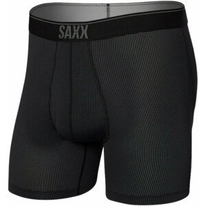 SAXX Quest Boxer Brief Black II L Fitness bielizeň