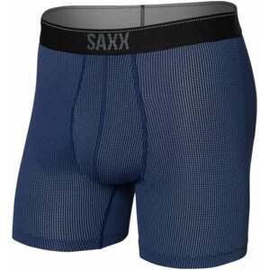 SAXX Quest Boxer Brief Midnight Blue II XL Fitness bielizeň