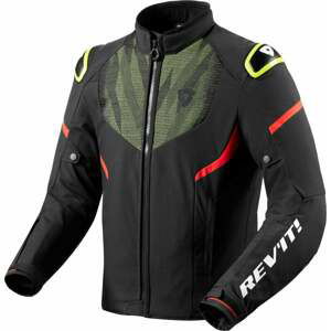 Rev'it! Hyperspeed 2 H2O Black/Neon Yellow XL Textilná bunda