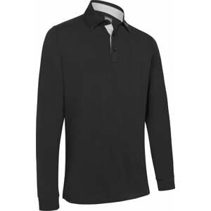 Callaway Mens Long Sleeve Performance Polo Caviar S