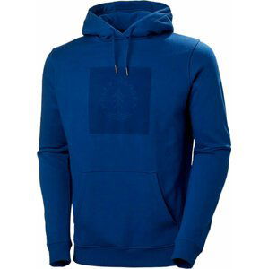 Helly Hansen Men's F2F Organic Cotton Hoodie Deep Fjord S Outdoorová mikina