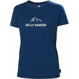 Helly Hansen W Skog Recycled Graphic T-shirt Ocean S Outdoorové tričko