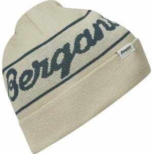Bergans Logo Beanie Chalk Sand/Orion Blue UNI Lyžiarska čiapka