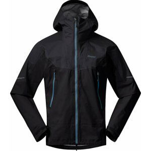 Bergans Senja 3L Jacket Black/Dark Shadow Grey/Orion Blue L