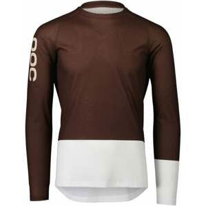 POC MTB Pure LS Jersey Axinite Brown/Hydrogen White M