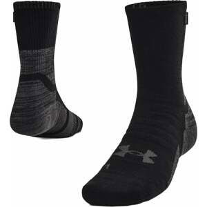 Under Armour UA ArmourDry Run Wool Socks Black/Jet Gray M