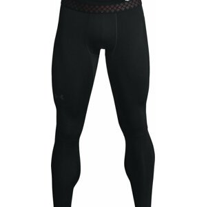 Under Armour Men's UA RUSH ColdGear Leggings Black L Bežecké nohavice/legíny