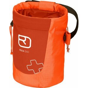Ortovox First Aid Rock Doc Burning Orange Vrecko a magnézium pre horolezectvo