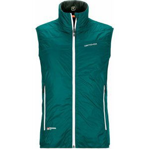 Ortovox Swisswool Piz Cartas Vest M Pacific Green S Outdoorová vesta