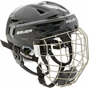 Bauer RE-AKT 150 Helmet Combo SR Čierna L Hokejová prilba