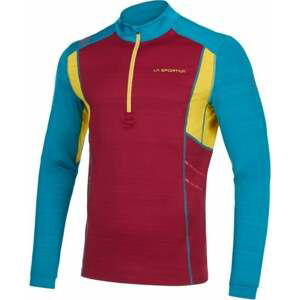 La Sportiva Pánske termoprádlo Galaxia Long Sleeve M Sangria/Crystal L