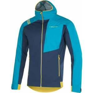 La Sportiva Macnas Softshell Jkt M Blue/Crystal 2XL