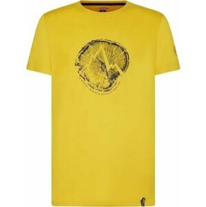 La Sportiva Cross Section T-Shirt M Yellow M Tričko