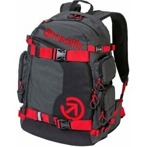 Meatfly Wanderer Backpack Red/Charcoal 28 L