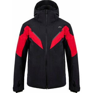 Kjus Mens Force Jacket Black/Carmine 52