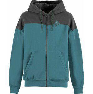 E9 Outdoorová mikina Over Fleece Hoodie Green Lake XL