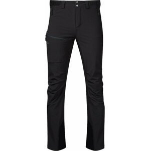 Bergans Outdoorové nohavice Breheimen Softshell Men Pants Black/Solid Charcoal M
