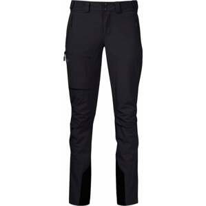 Bergans Breheimen Softshell Women Pants Black/Solid Charcoal XL Outdoorové nohavice