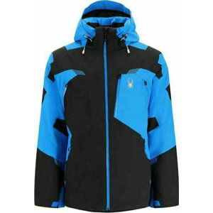 Spyder Leader Mens Jacket Black/Blue L