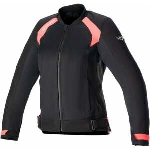 Alpinestars Eloise V2 Women's Air Jacket Black/Diva Pink 2XL Textilná bunda