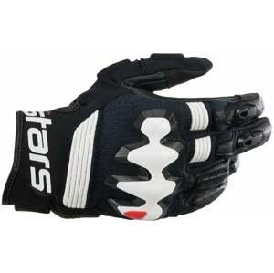 Alpinestars Halo Leather Gloves Black/White L Rukavice