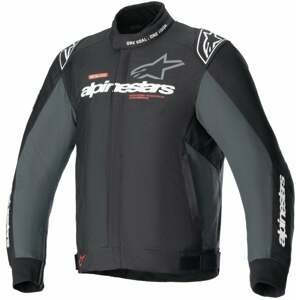Alpinestars Monza-Sport Jacket Black/Tar Gray 2XL Textilná bunda