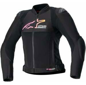 Alpinestars Stella SMX Air Jacket Black/Yellow/Pink S Textilná bunda