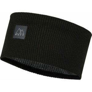 Buff CrossKnit Headband Black UNI Bežecká čelenka