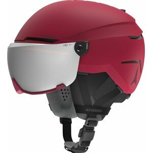 Atomic Savor Amid Visor HD Ski Helmet Dark Red 22/23 M (55-59 cm)