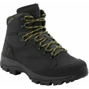 Jack Wolfskin Pánske outdoorové topánky Rebellion Texapore Mid M Phantom/Burly Yellow 40