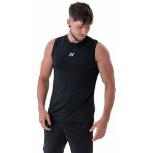 Nebbia Functional Sporty Tank Top Power Black XL Fitness tričko