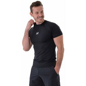 Nebbia Functional Slim-fit T-shirt Black L Fitness tričko