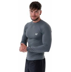 Nebbia Functional T-shirt with Long Sleeves Active Grey L