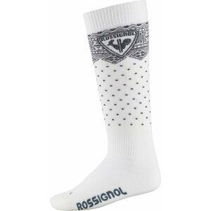 Rossignol Sportchic X3 Womens White L Lyžiarske ponožky